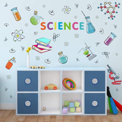 IARTTOP colorful science wall decal brighten classrooms and fuels curiosity