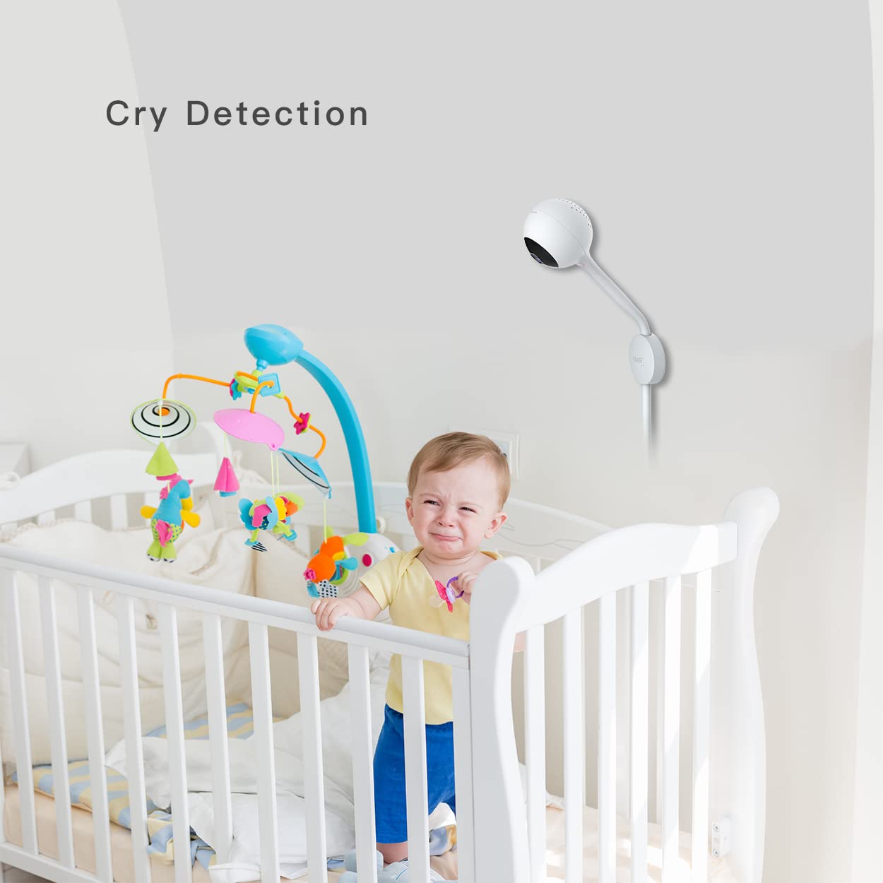 iBaby M2C cry and motion alerts for quick awareness