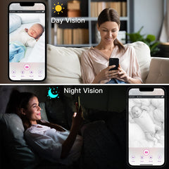 iBaby M2C two-way audio enables remote reassurance