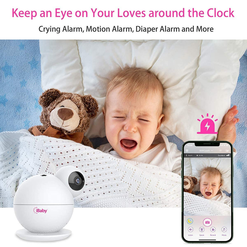 iBaby M8 crying alert notifies you of your baby's needs