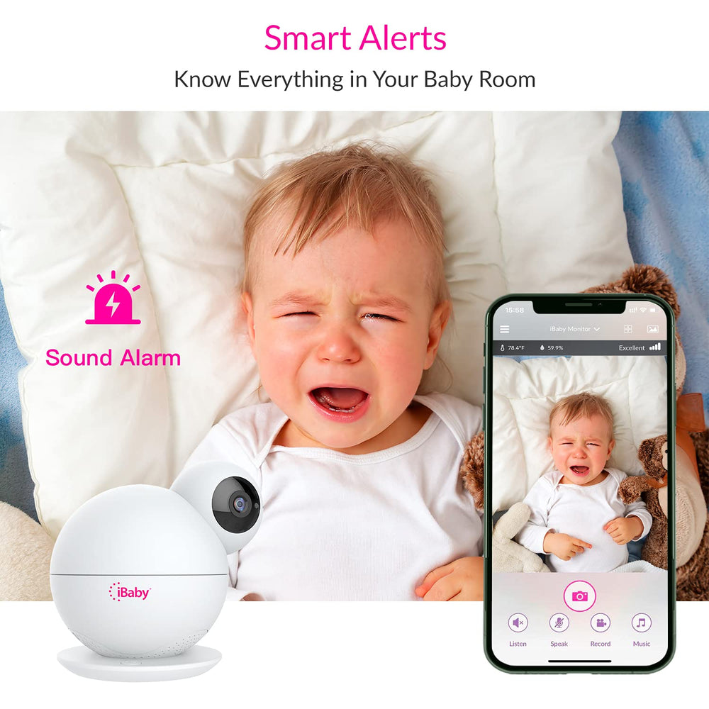 ibaby M8L temperature sensor helps monitor the nursery environment