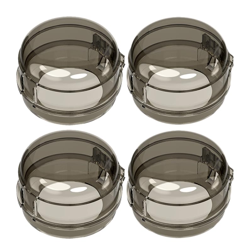 ibasenice child-proof stove knob covers four-pack, safe and quick to install