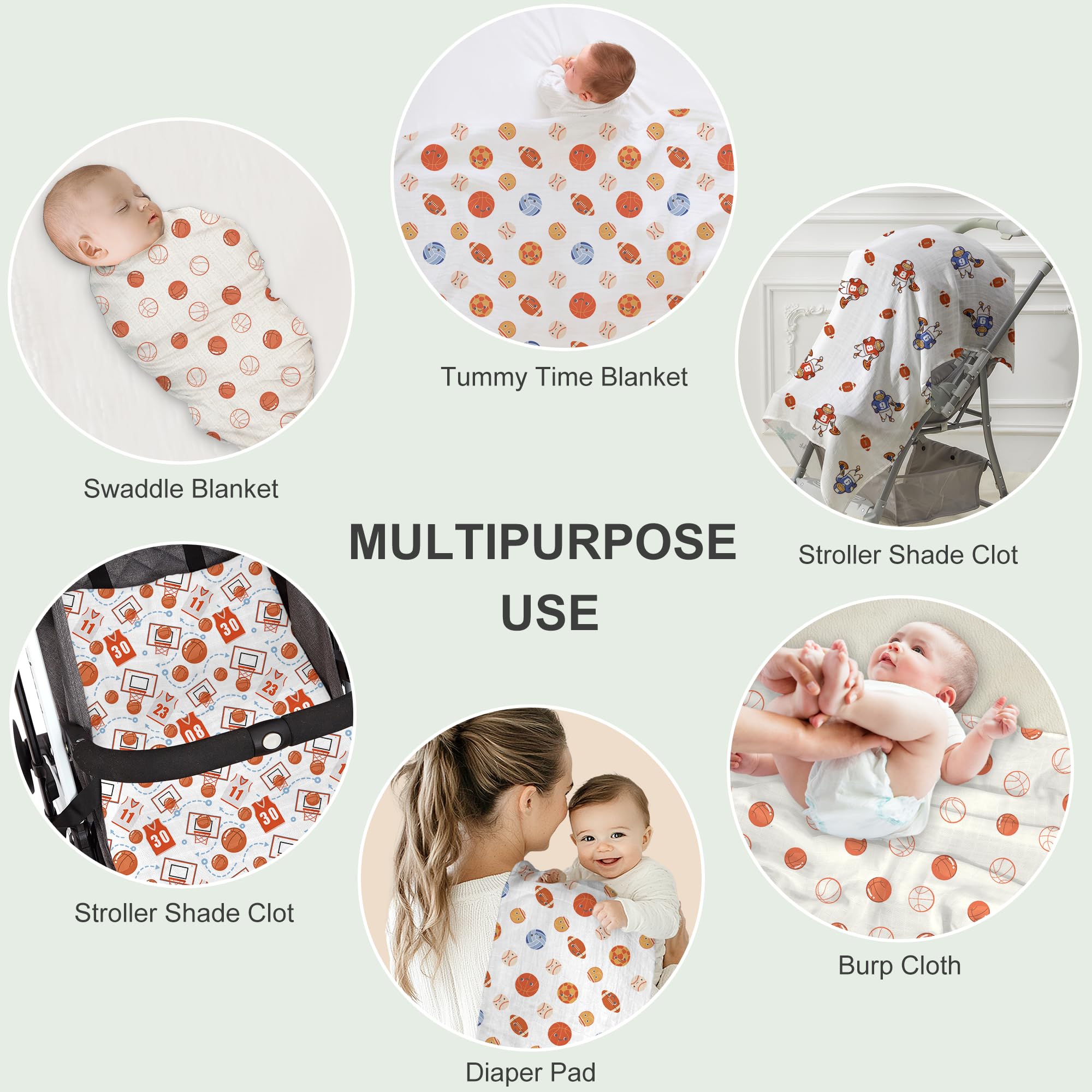 IBESTOPIA gift-ready swaddle packaging makes a thoughtful baby gift