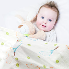 IBESTOPIA muslin-swaddle-soft-bamboo-cotton for silky comfort and everyday versatility.