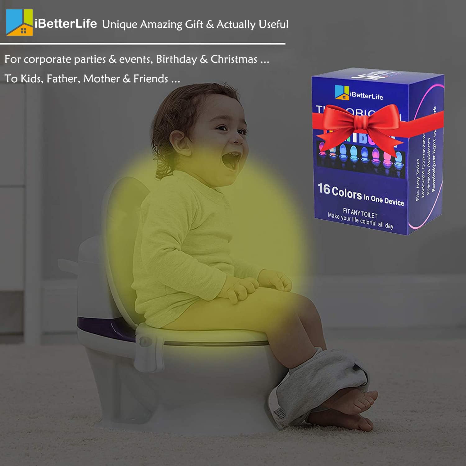 Gift-pack packaging makes a practical, fun present for adults and kids.