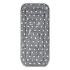 Ibluelover stroller seat liner inner padding provides gentle support on long trips.