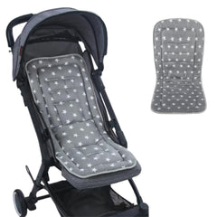 Ibluelover stroller seat liner outer fabric offers soft, breathable comfort for every ride.