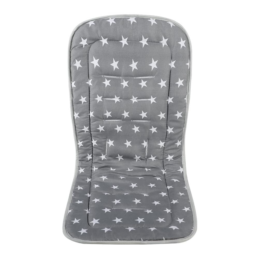 Ibluelover stroller seat liner reversible design lets you switch sides.