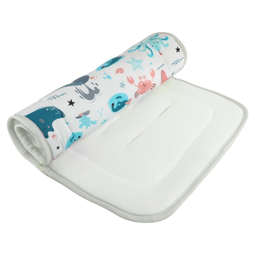 Ibluelover stroller seat liner washable and durable for easy care.