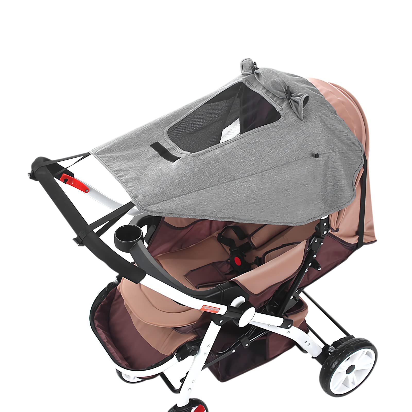 Ibluelover universal sun shade supports versatile stroller configurations