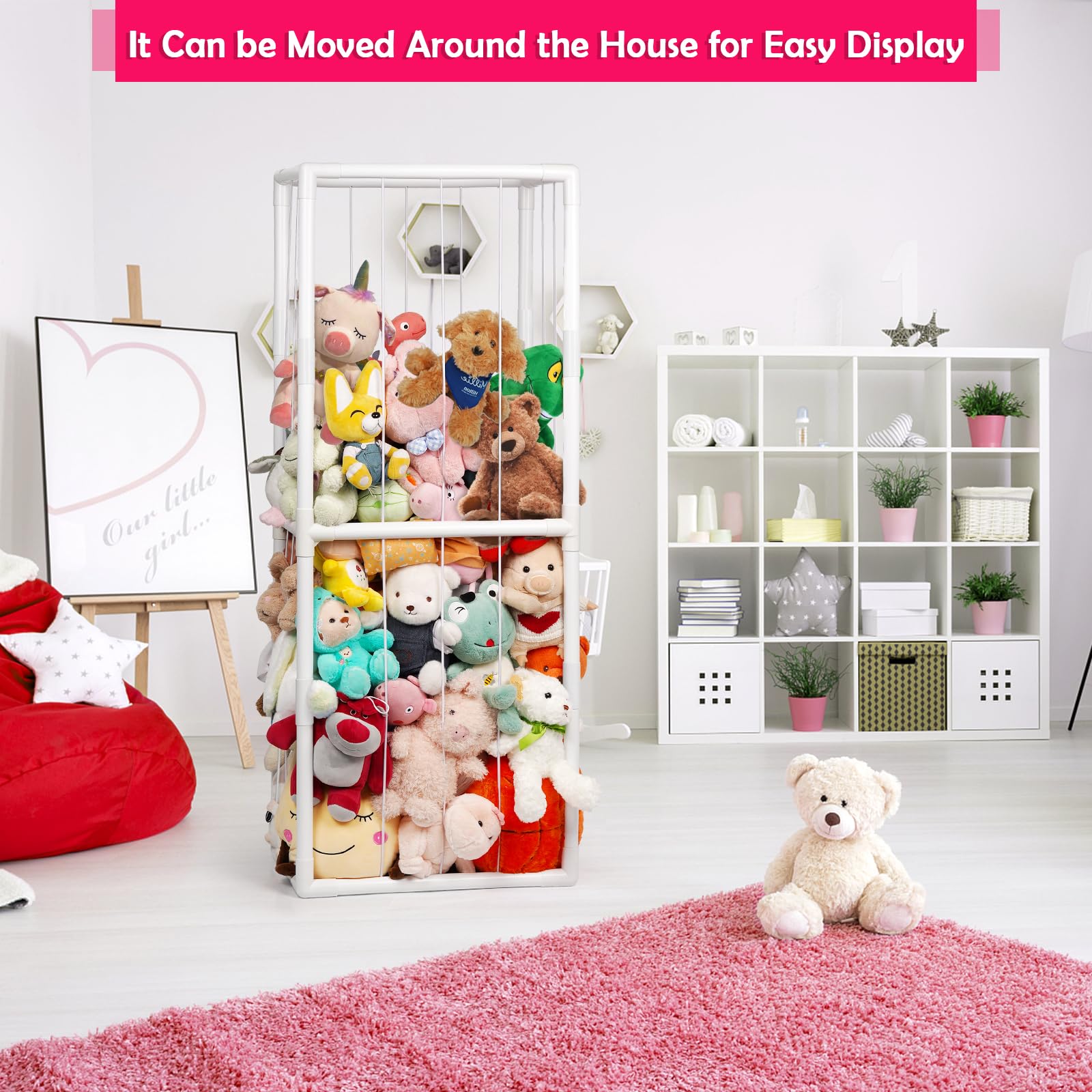 Ibnotuiy corner-space-saving design fits nurseries and rooms