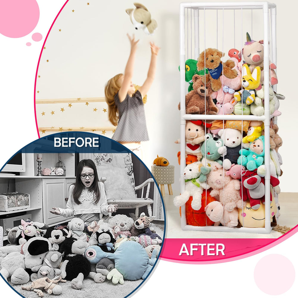 Ibnotuiy sturdy PVC base provides durable toy storage