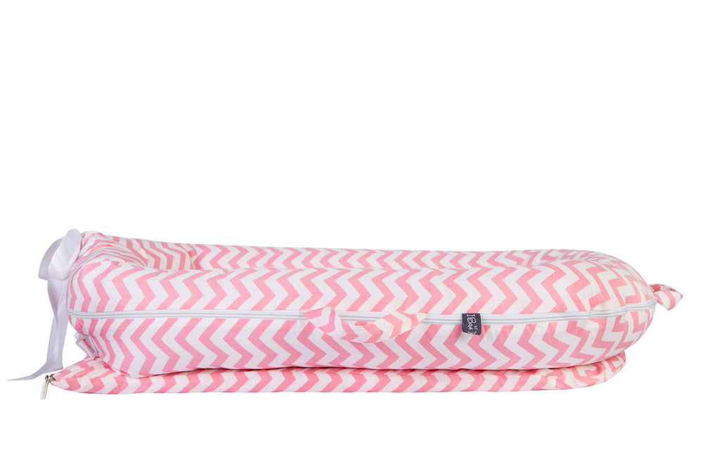 IBraFashion easy-care cotton cover, machine wash cold and line dry.