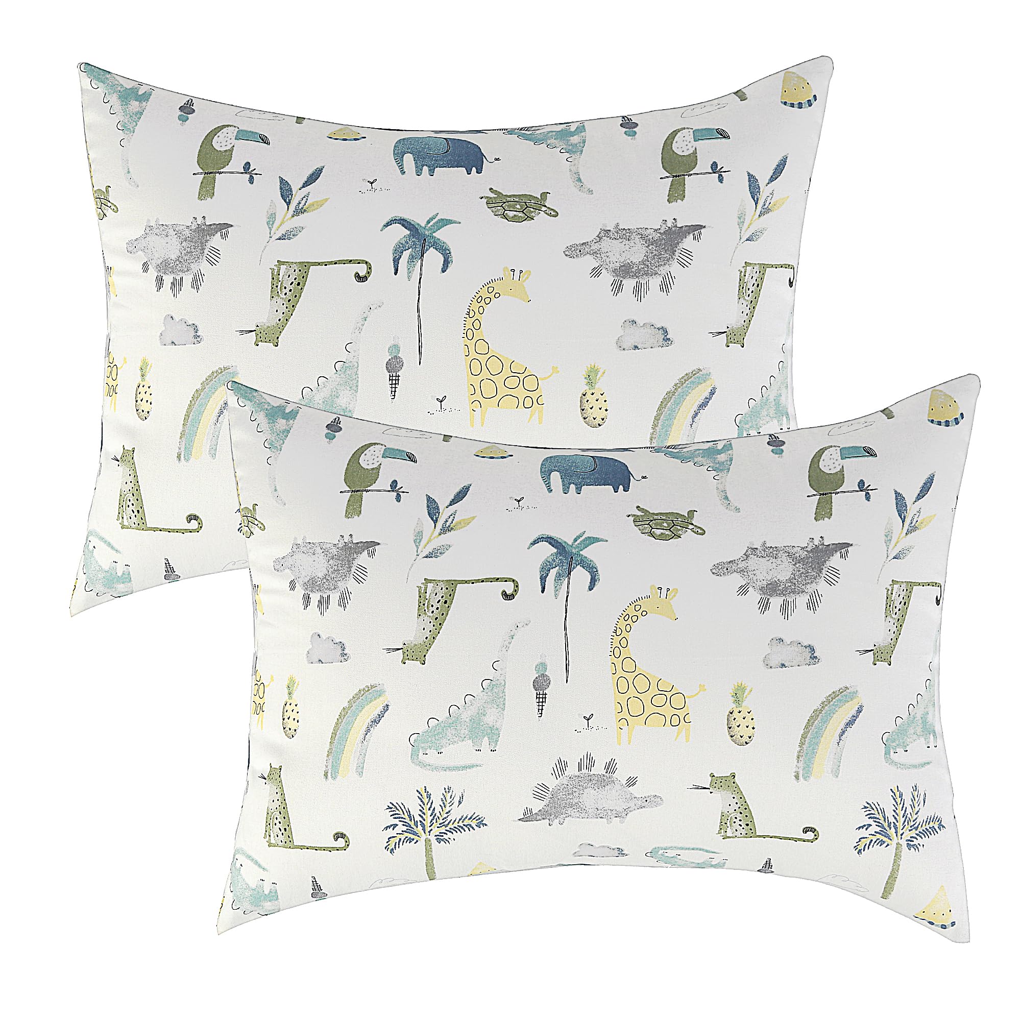 IBraFashion Jungle Animals pillowcase adds color to toddler bedtime routines