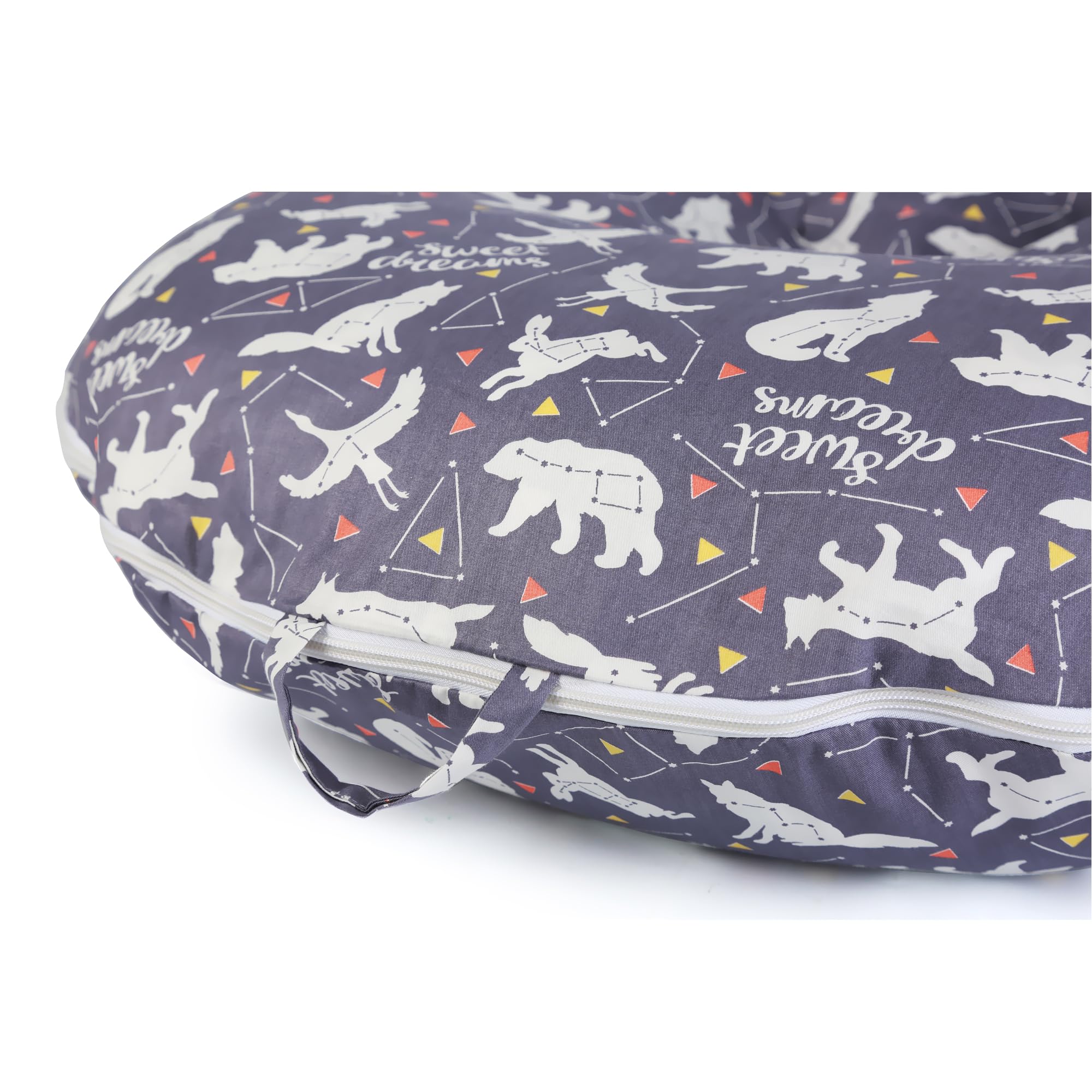 IBraFashion newborn lounger cover cloth handle for simple transport.