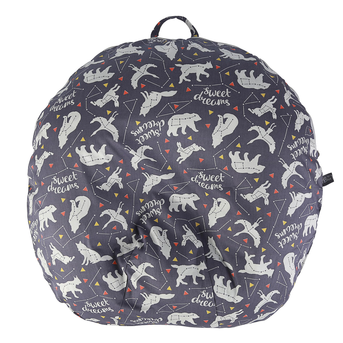IBraFashion newborn lounger cover with zip closure for easy on-the-go protection.
