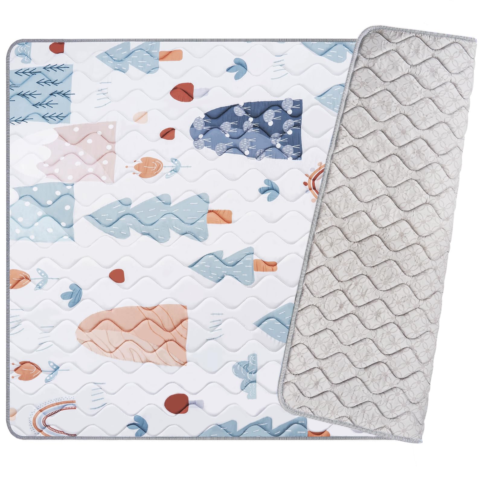 IBVIVIC baby play mat made with non toxic materials for peace of mind