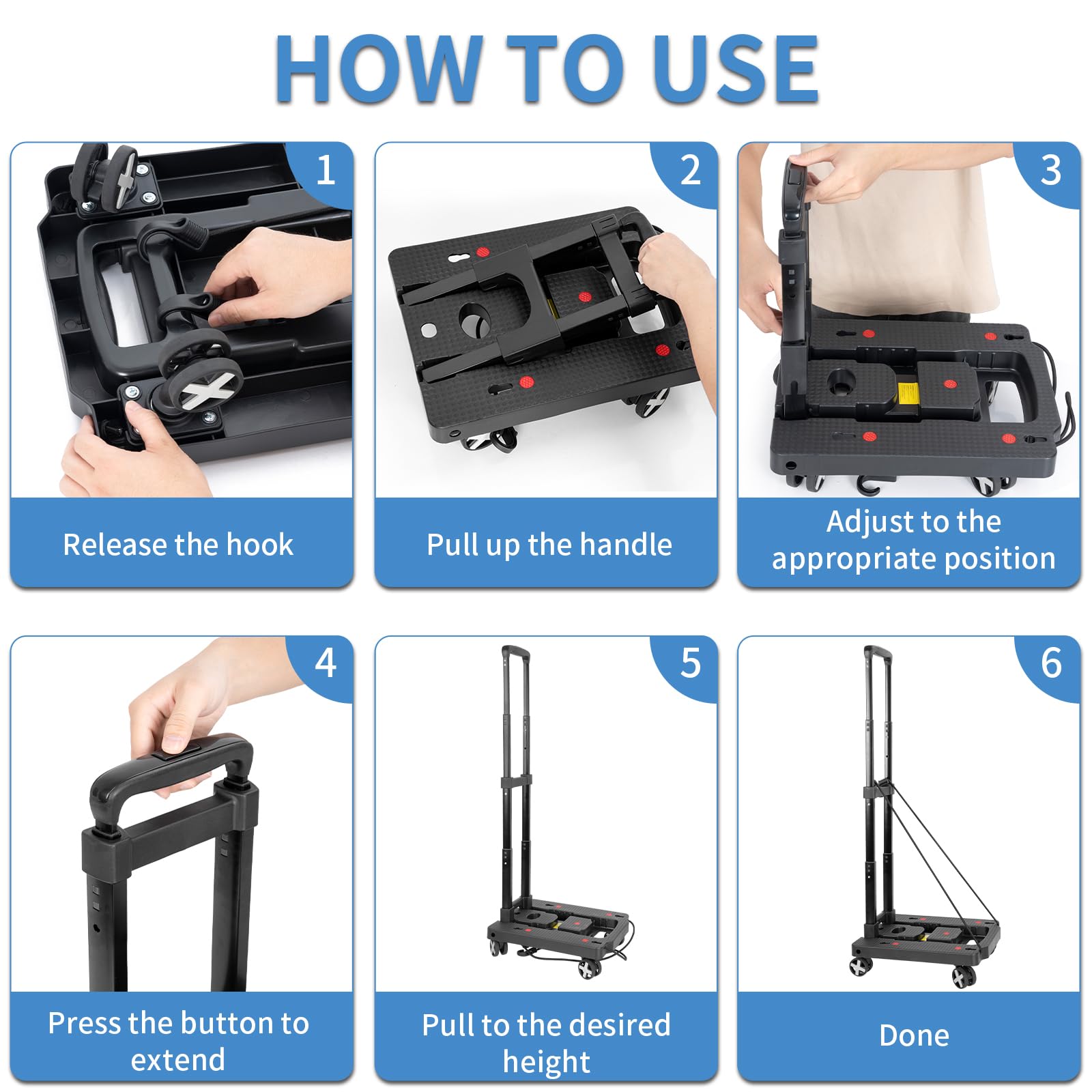 IBVIVIC car seat cart multi-purpose design for groceries or bags