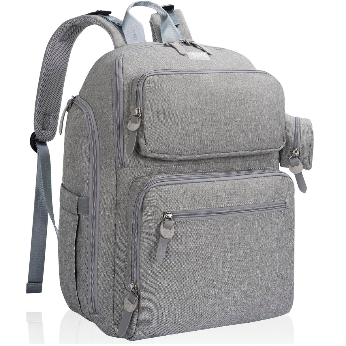 IBVIVIC diaper bag backpack highlighting spacious capacity for daily essentials.