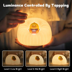 ICARER FAMILY adjustable brightness dial lets you tailor the glow.