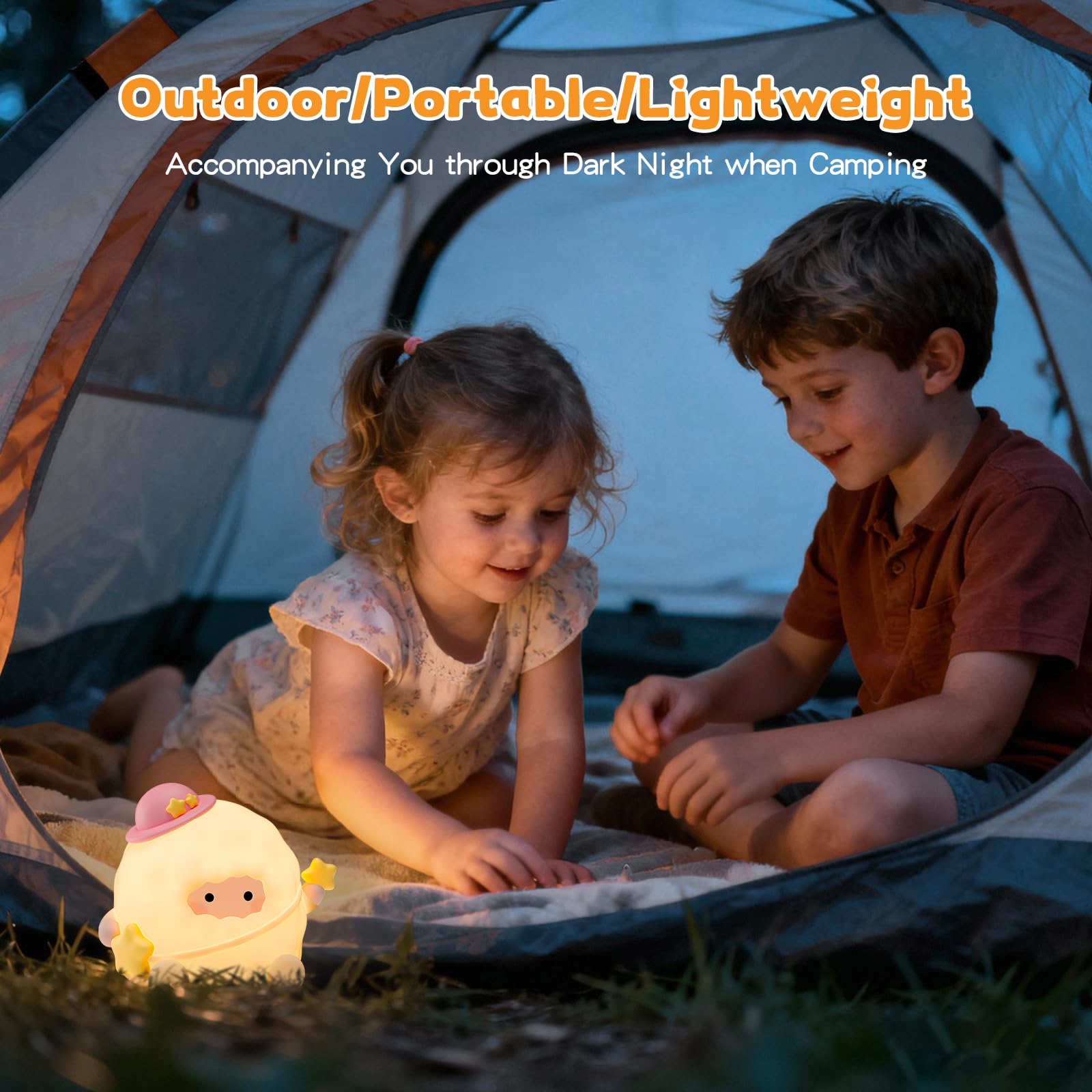 ICARER FAMILY LED night light with gradient mode for ambient mood