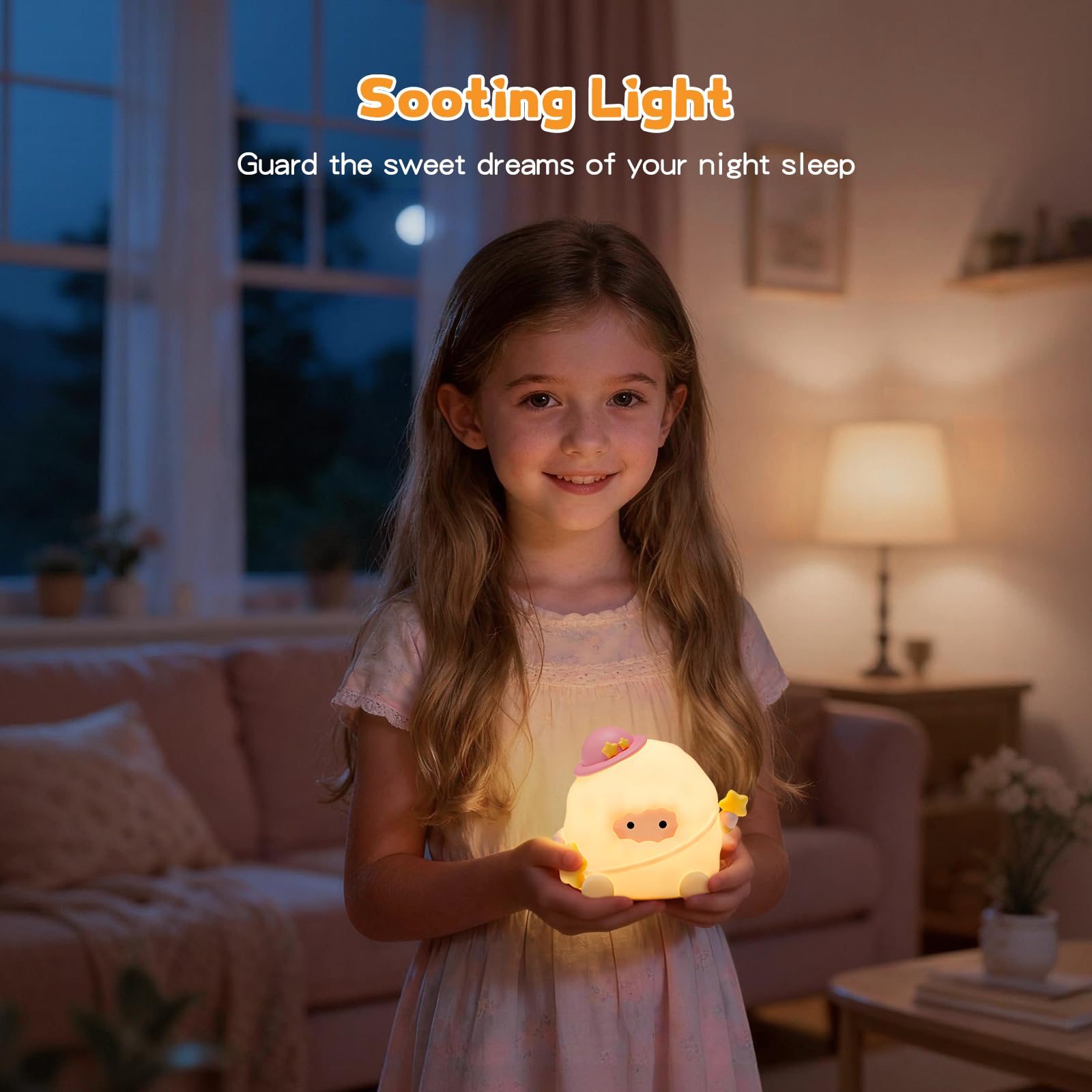 ICARER FAMILY portable nursery lamp ideal for night feeds and travel