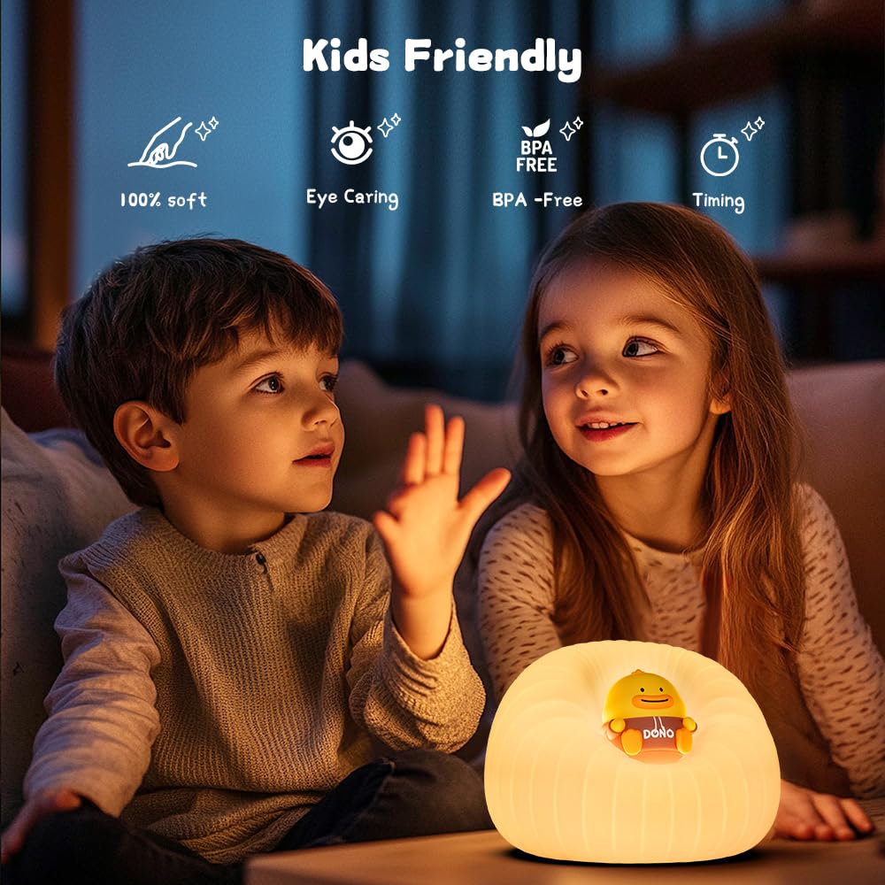 ICARER FAMILY soft silicone touch-control is kid-friendly and safe for little hands.