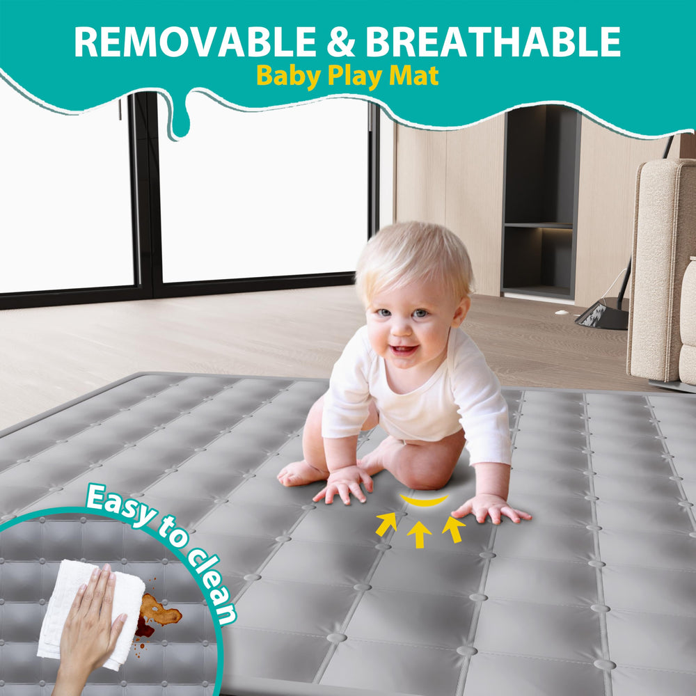 ICAREWAY baby fence safety netting enhances visible boundaries.