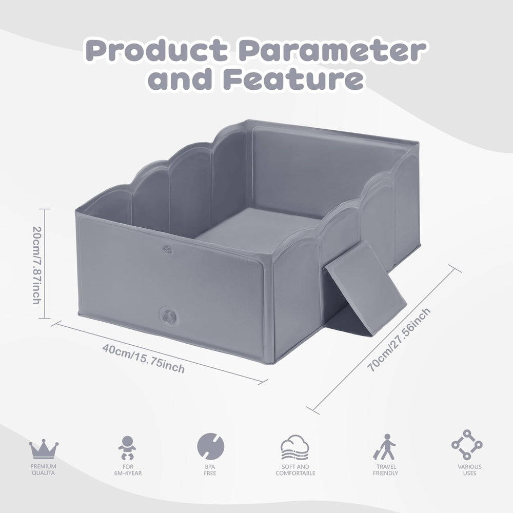 ICECTR easy-clean PVC surface simplifies after-bath maintenance.