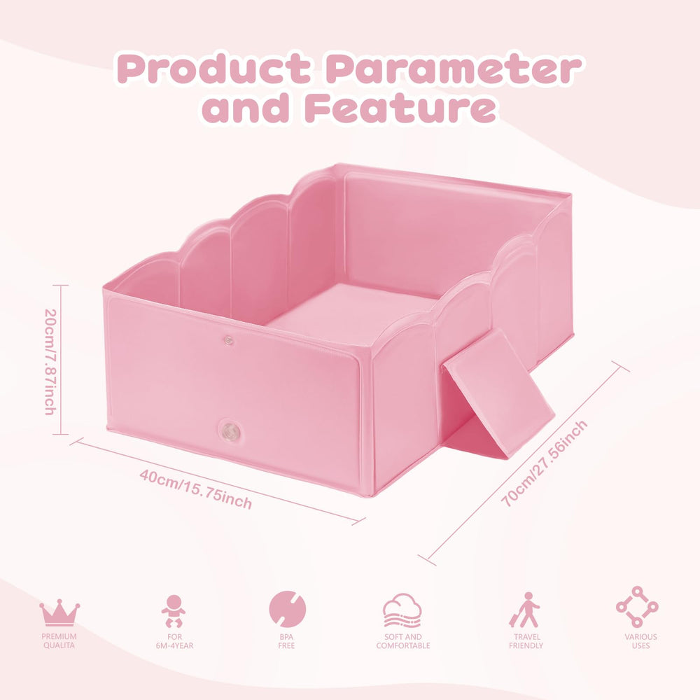 IceCTR non-slip base enhances safety during bath time.