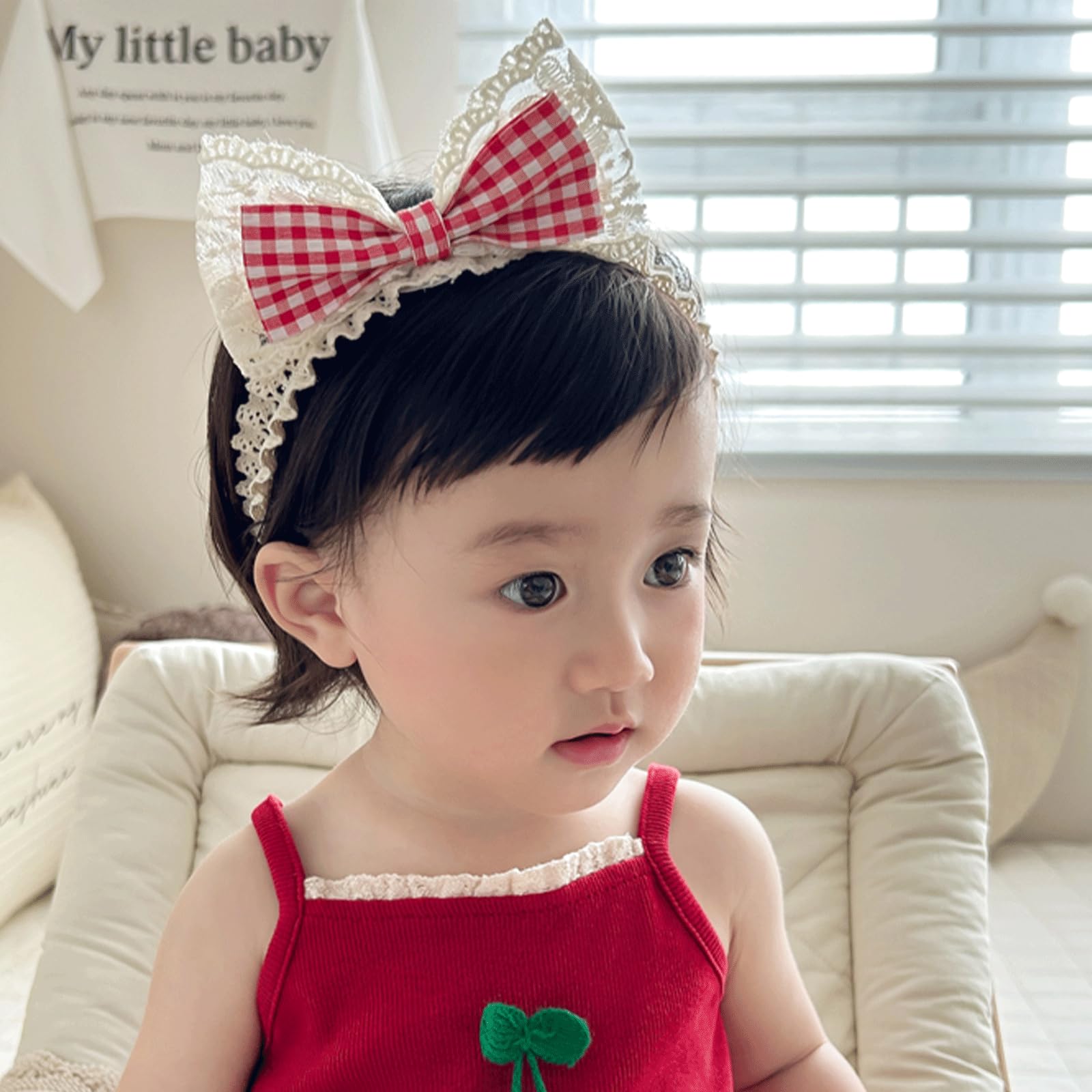 ICKEYOU newborn hairband for photos enhances smiles in milestone shoots