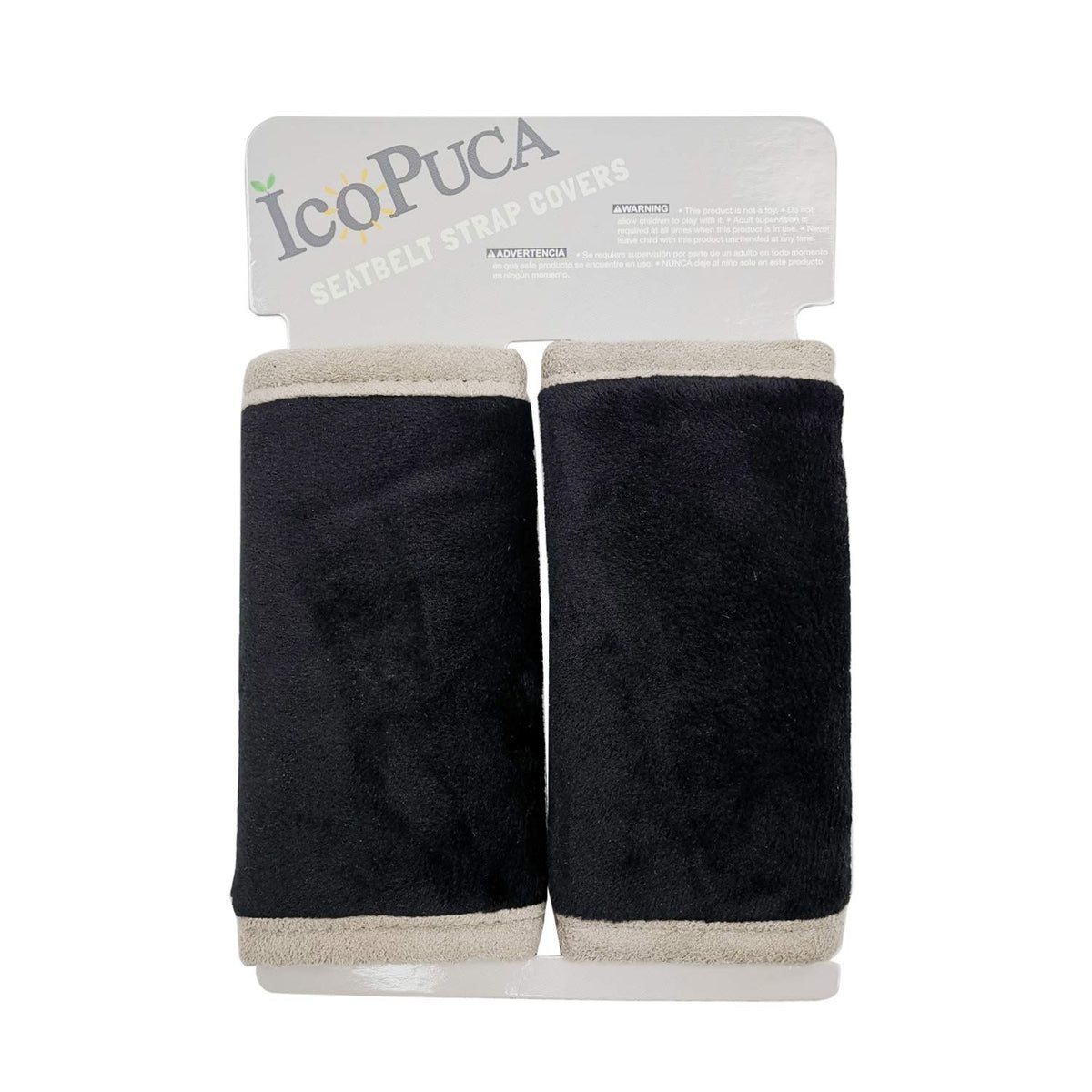 ICOPUCA car seat strap pad provides soft cushioning on belts for comfortable travel