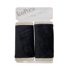 ICOPUCA car seat strap pad provides soft cushioning on belts for comfortable travel