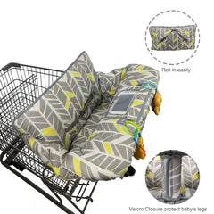 ICOPUCA cart cover with bottle strap to secure bottle during outings