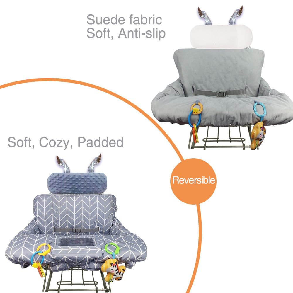 ICOPUCA toy loops offer safe toy hanging for quiet shopping.