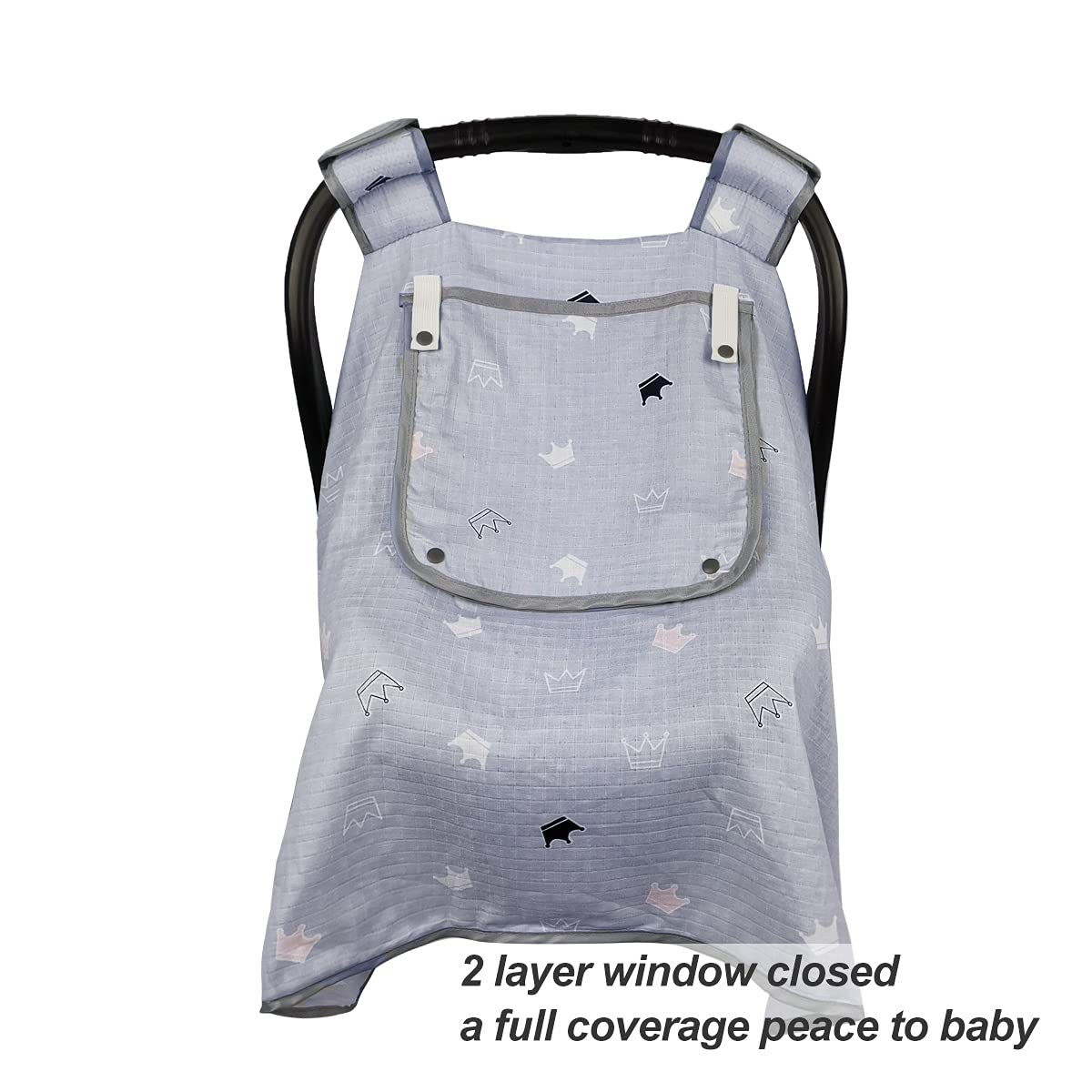 ICOPUCA kick-proof hooks prevent loose loops on the carrier and improve stability.