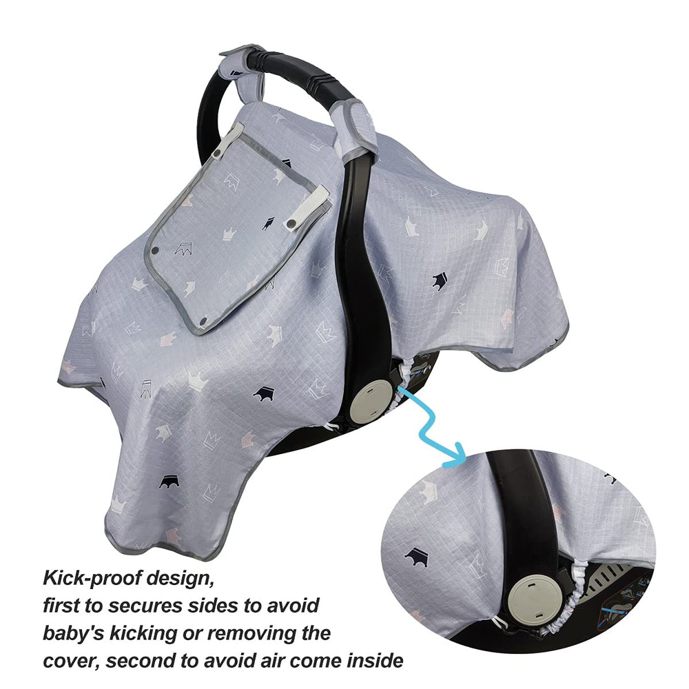 ICOPUCA lightweight muslin fabric offers breathable coverage without bulk.