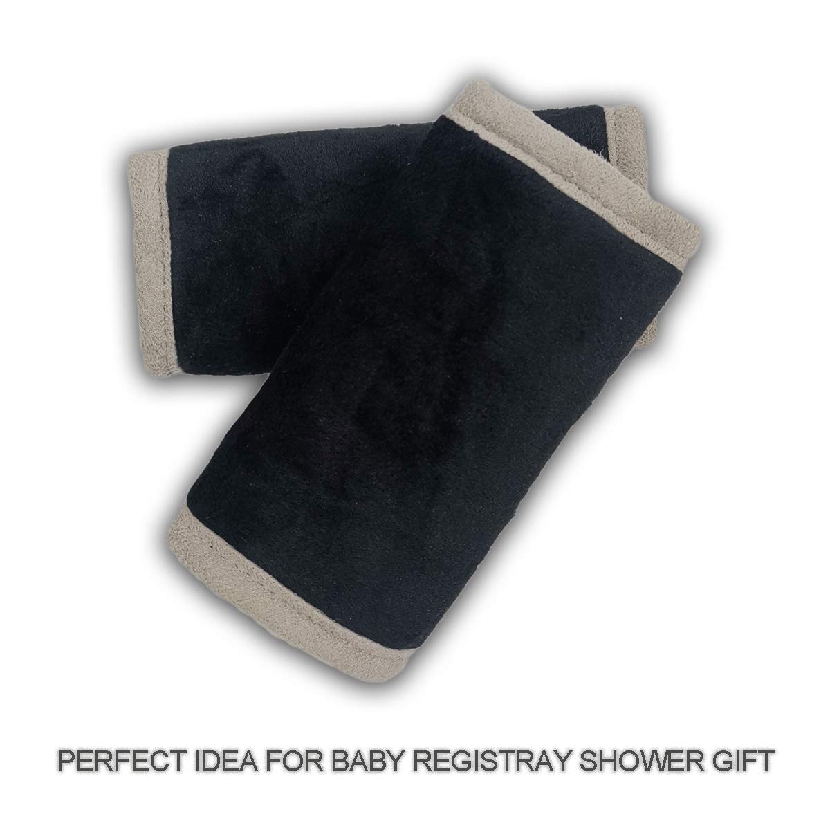 ICOPUCA universal-fit strap cover works with most car seats and strollers