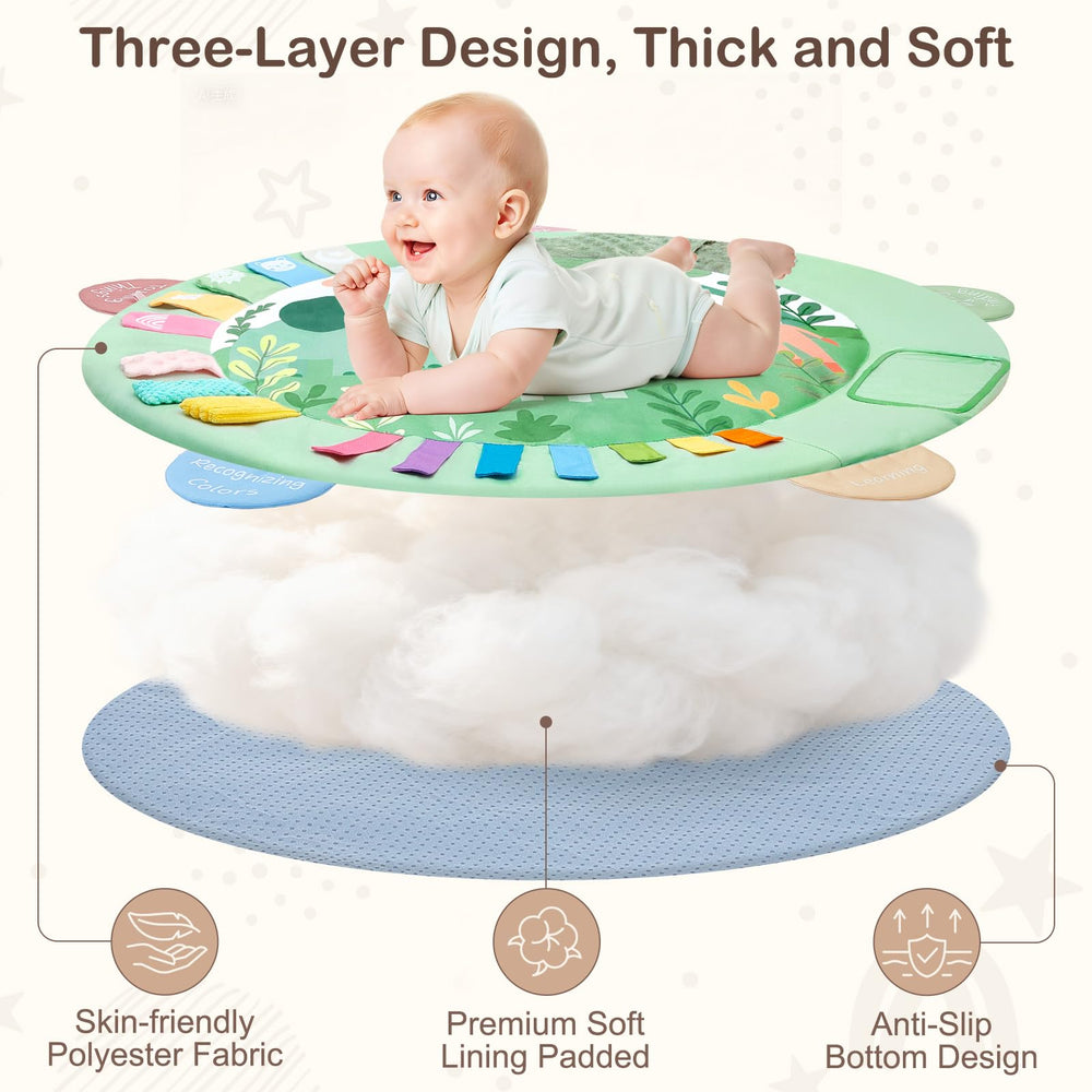 ICOSY soft surface fabric demonstrates skin-friendly comfort for baby.