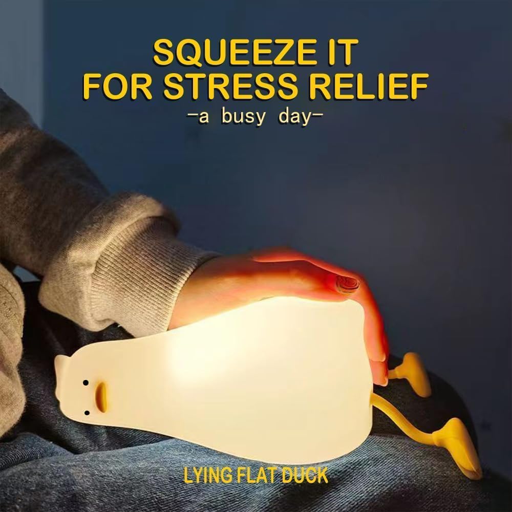 Icotoibabie duck night light auto-off 30 minutes saves energy