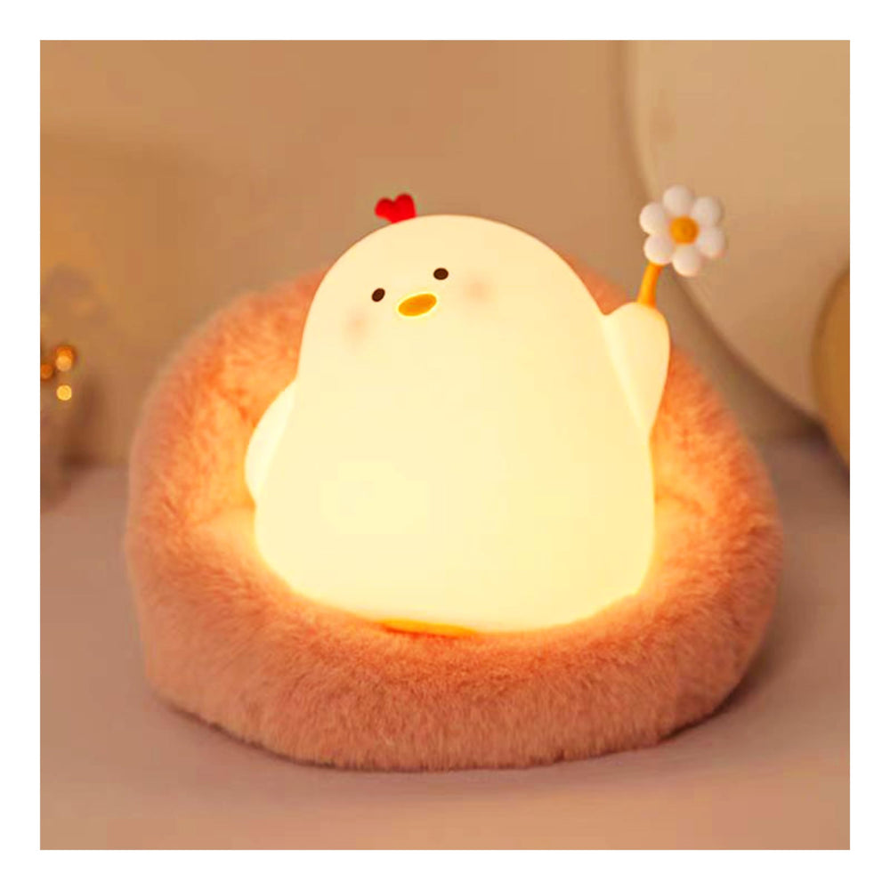 Icotoibabie flower chick lamp makes a thoughtful gift for kids and adults.