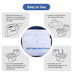 ICWEIMEI cover being dispensed from a compact pack.