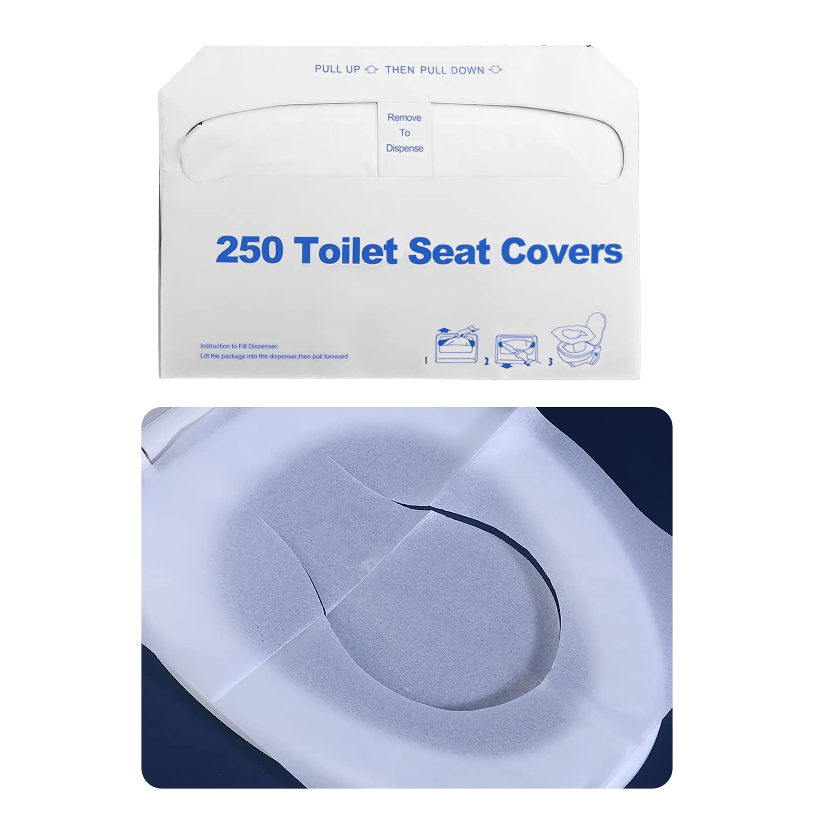 ICWEIMEI toilet seat cover box for travel hygiene.