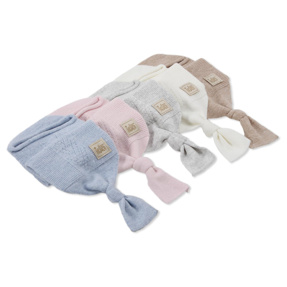 IDA KNITWEAR perfect gift for newborns and baby showers with elegant neutral tone.