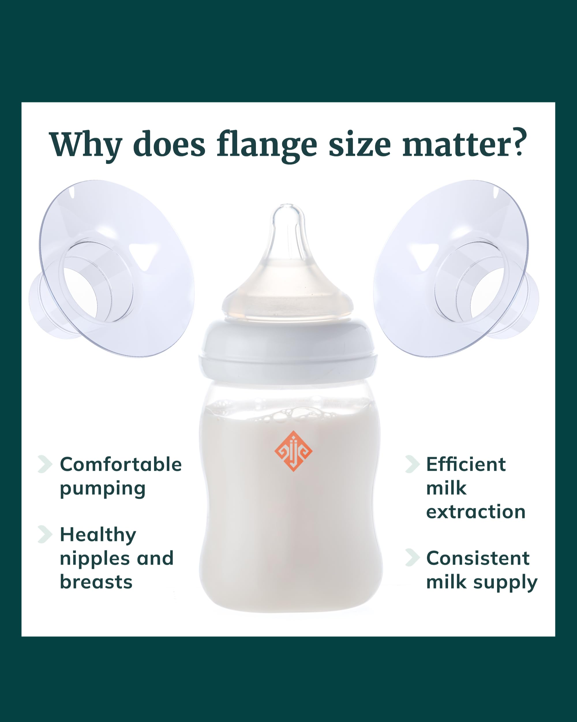Idaho Jones 21mm flange insert provides versatile sizing for various setups.