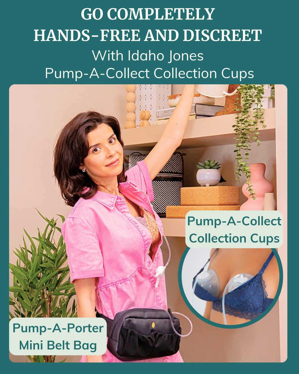 IDAHO JONES Pump Bag with wide compatibility for multiple small pumps