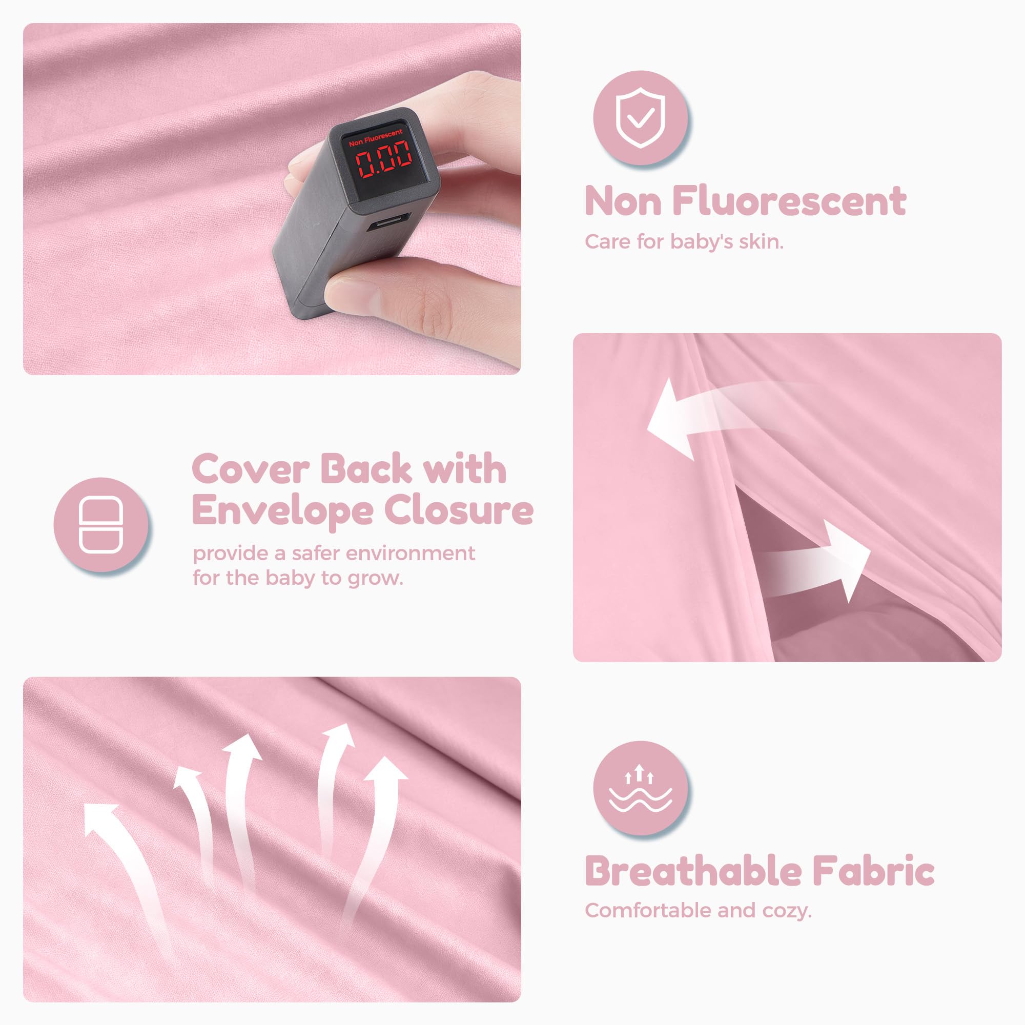 Idudbid pink portable design ideal for home and travel.