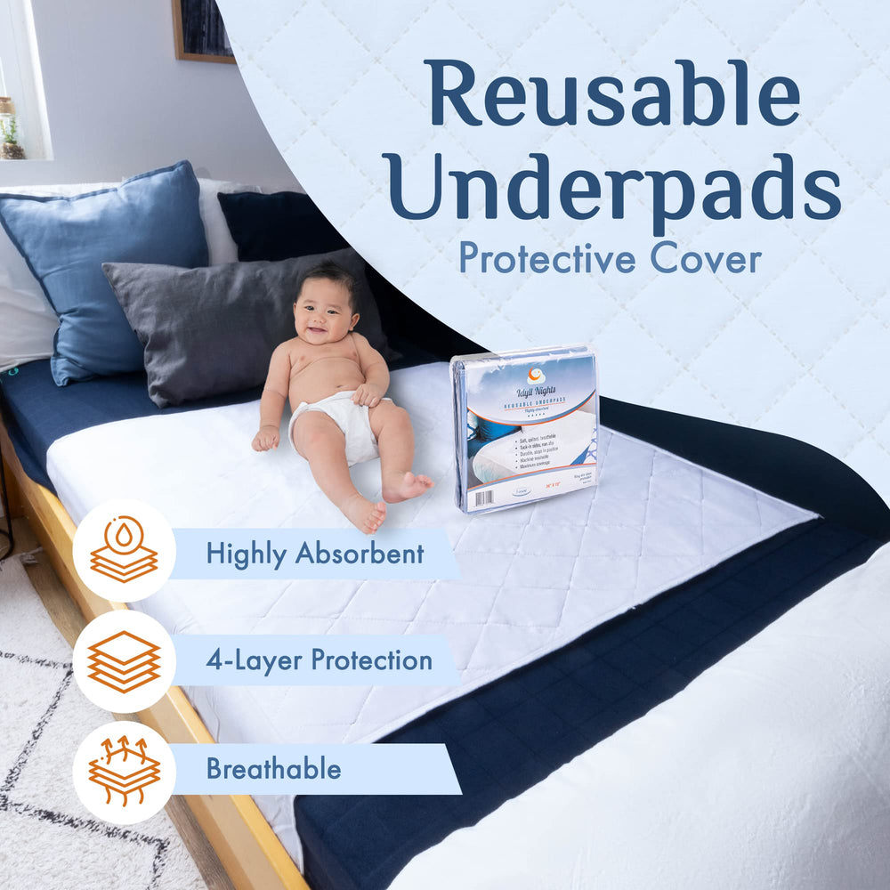 Idyll Nights side-tucks provide stability during restless nights.
