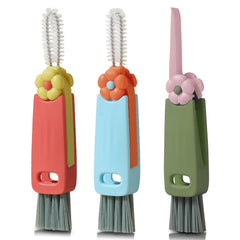 ieesspd 3 in 1 cup lid brush set main view for versatile cleaning