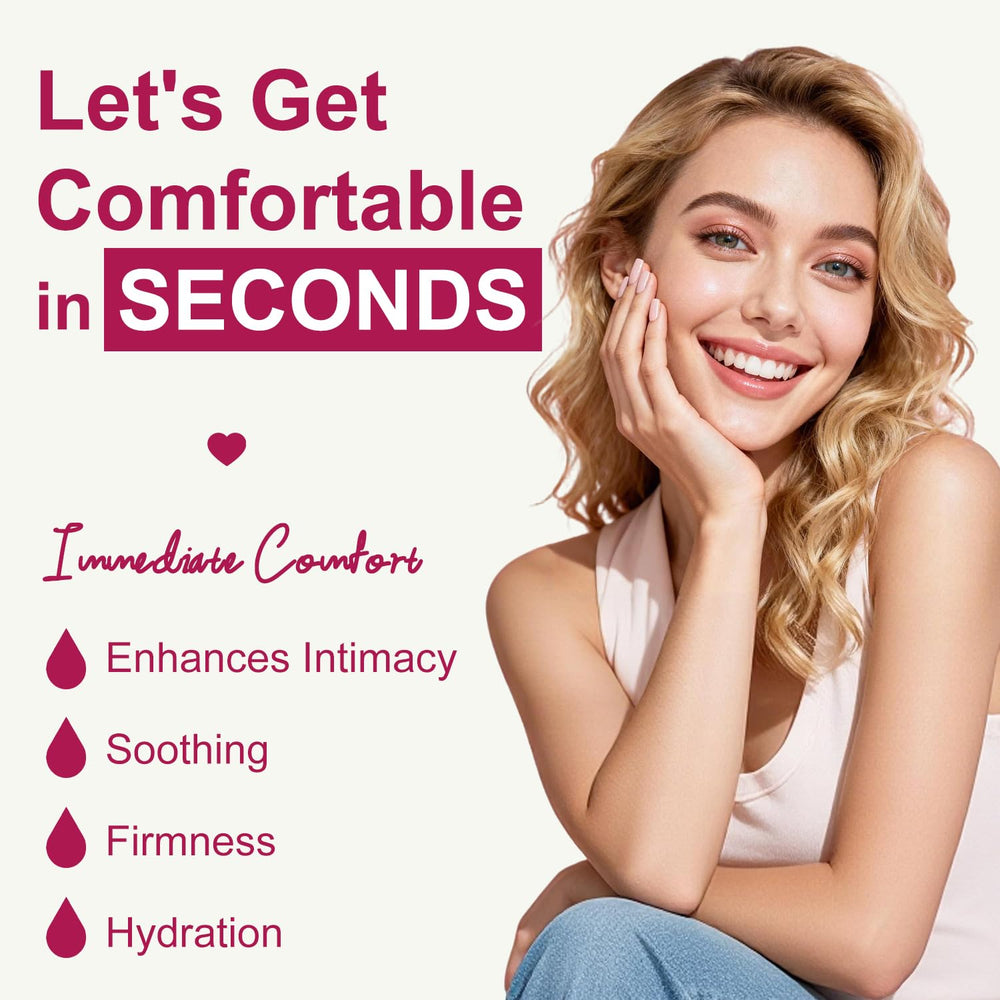 IF L VE Vaginal Moisturizer gel texture shown for quick absorption.